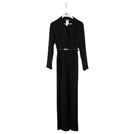 Max Mara Schwarzer Overall Schwarz