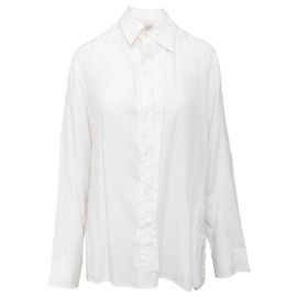 Yohji Yamamoto Y's klassisches Hemd Weiß