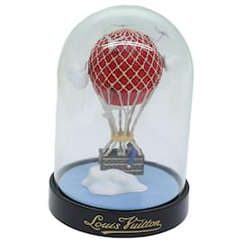 Louis Vuitton-LOUIS VUITTON Ballon Boule à Neige VIP Uniquement Clair Rouge LV Auth 75262-Rouge,Autre