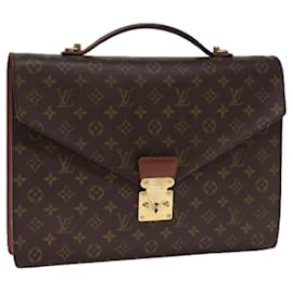 Louis Vuitton-LOUIS VUITTON Monogram Porte Documents Bandouliere Bag M53338 LV Auth yk12660-Monogram