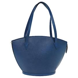 Louis Vuitton-LOUIS VUITTON Epi Saint Jacques Shopping Sac à bandoulière Bleu M52275 auth 73623-Bleu