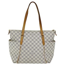 Louis Vuitton-LOUIS VUITTON Damier Azur Totally MM Tote Bag N51262 LV Auth ep4273-Autre