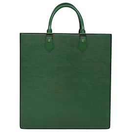 Louis Vuitton-Bolsa de mão LOUIS VUITTON Epi Sac Plat Verde M59084 Autenticação de LV 75274-Verde