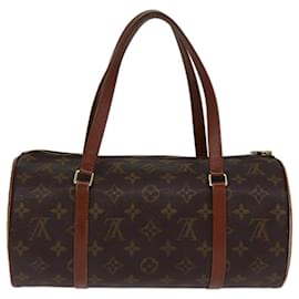 Louis Vuitton-Louis Vuitton Monogram Papillon 30 Bolso de mano M51385 LV Auth 75402-Monograma