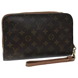 Louis Vuitton-LOUIS VUITTON Monogram Orsay Clutch Bag M51790 LV Auth 75713-Monogram