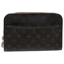 Louis Vuitton-LOUIS VUITTON Monogram Orsay Clutch Bag M51790 LV Auth 75713-Monogram