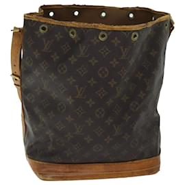 Louis Vuitton-LOUIS VUITTON Monogram Noe Shoulder Bag M42224 LV Auth 74464-Monogram