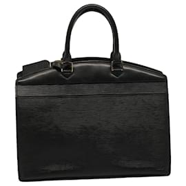 Louis Vuitton-Bolsa de mão LOUIS VUITTON Epi Riviera Noir preta M48182 Autenticação de LV 75754-Preto