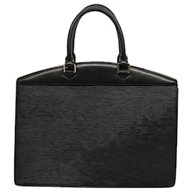 Louis Vuitton-Bolsa de mão LOUIS VUITTON Epi Riviera Noir preta M48182 Autenticação de LV 75754-Preto