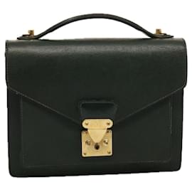 Louis Vuitton-LOUIS VUITTON Taiga Monceau 28 Hand Bag 2way Epicea M32064 LV Auth 75172-Other