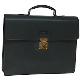 Louis Vuitton-LOUIS VUITTON Taiga Serviette Moskova Business Bag Epicea M30034 LV Auth bs14352-Other