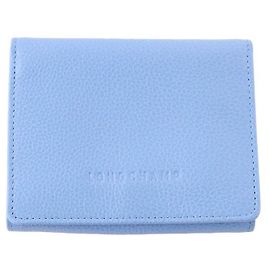 Longchamp Leather wallet Blue