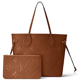 Louis Vuitton-Neverfull clutch-Brown