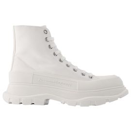 Tread Slick Turnschuhe - Alexander Mcqueen - Weiß - Leder Weiß