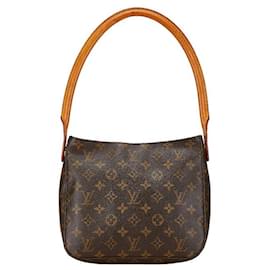 Louis Vuitton-Louis Vuitton Looping MM Canvas Shoulder Bag M51146 in good condition-Other