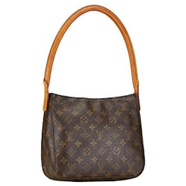 Louis Vuitton-Louis Vuitton Looping MM Canvas Shoulder Bag M51146 in good condition-Other