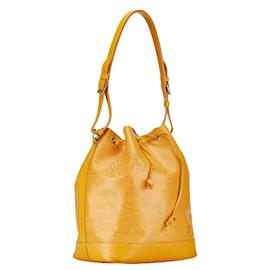 Louis Vuitton-Bolso de hombro Louis Vuitton Epi Noe M44009 de cuero en buen estado-Amarillo