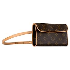 Louis Vuitton-Louis Vuitton Pochette Riñonera De Lona Florentina M51855 en buen estado-Otro