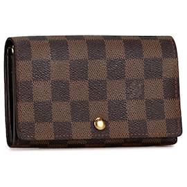 Louis Vuitton-Louis Vuitton Porte Monnaie Billets Tresor Wallet Canvas Long Wallet N61730 in good condition-Other