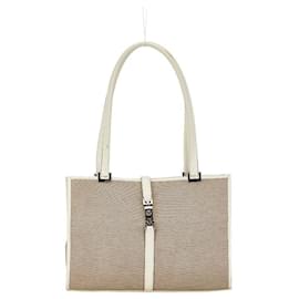 Gucci-Gucci Jackie Shoulder Bag  Canvas Shoulder Bag 002 1073 1705 in good condition-Other