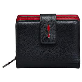 Christian Louboutin-Christian Louboutin Paloma Mini Wallet Leather Short Wallet in Good condition-Other