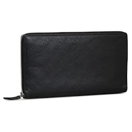 Balenciaga-Balenciaga Punching Logo Long Wallet  Leather Long Wallet 594317 in excellent condition-Other