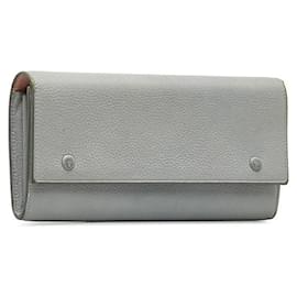 Céline-Celine Leather Flap Continental Wallet  Leather Long Wallet 101673.0 in good condition-Other