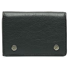 Balenciaga-Balenciaga  Arena Trifold Wallet Leather Short Wallet 459069 in good condition-Other