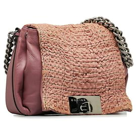 Céline-Celine Leather Flap Shoulder Chain Bag  Leather Shoulder Bag in Good condition-Other