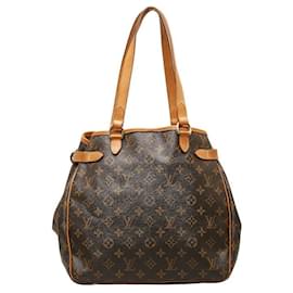 Louis Vuitton-Bolso tote de lona vertical Louis Vuitton Batignolles M51153 en buen estado-Otro