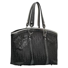 Dior-Dior Trotter Logo Handbag  Canvas Handbag in Fair condition-Other