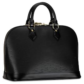 Louis Vuitton-Louis Vuitton Alma PM Leather Handbag M40302 in good condition-Other