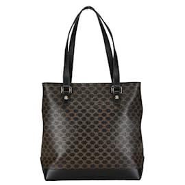 Céline-Celine Macadam Tote Bag Sac à main en toile en bon état-Autre