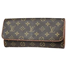 Louis Vuitton-Louis Vuitton Pochette Twin GM-Brown