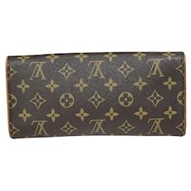 Louis Vuitton-Louis Vuitton Pochette Twin GM-Brown