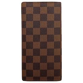 Louis Vuitton-Louis Vuitton Portefeuille Brazza-Marron