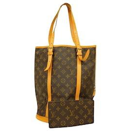 Louis Vuitton-Louis Vuitton Bucket GM-Brown