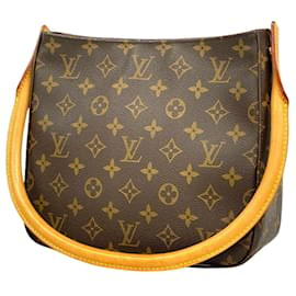 Louis Vuitton-Louis Vuitton Looping MM-Brown