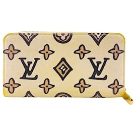 Louis Vuitton-Louis Vuitton Portefeuille zippy-Cream