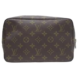 Louis Vuitton-Louis Vuitton Trousse de Toilette-Brown