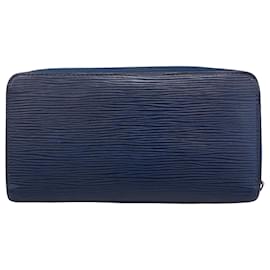 Louis Vuitton-Louis Vuitton Portefeuille zippy-Azul marinho