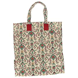 Gucci-Gucci Firenze Garden Tote Bag in Multicolor Canvas-Other
