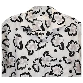 Autre Marque-Mr. P. Printed Shirt in White Cotton-Other