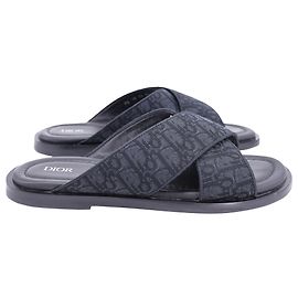 Sandali Dior Alias in Pelle Nera Nero