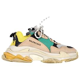 Balenciaga-Balenciaga Triple S Sneakers in Multicolor Polyester-Other