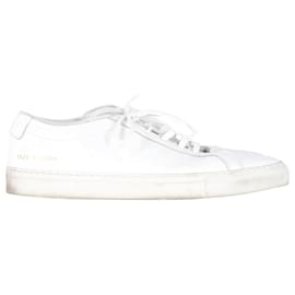 Autre Marque-Common Projects Original Achilles Low Sneaker in White Leather-White