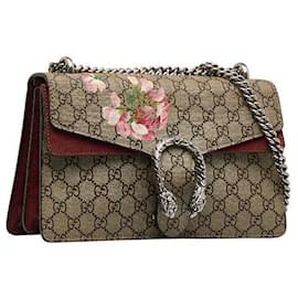 Gucci-Gucci Small GG Supreme Blooms Dionysus Shoulder Bag Canvas Shoulder Bag 400249 in good condition-Other