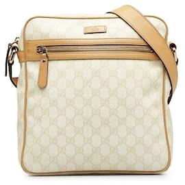 Gucci-Gucci GG Supreme Crossbody Bag Canvas Crossbody Bag 201448 in good condition-Other