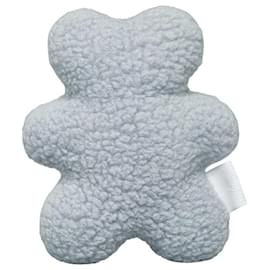 Hermès-Hochet en peluche Kuma-san en laine Hermes-Bleu