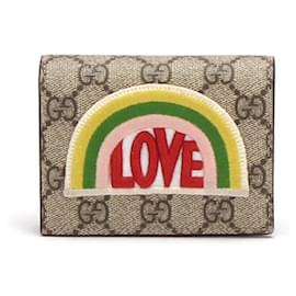 Gucci-Gucci グ ッ チ カ ー ド ケ ー ス GG ス プ リ ー ム つ り 476412 Em uma boa condição-Outro